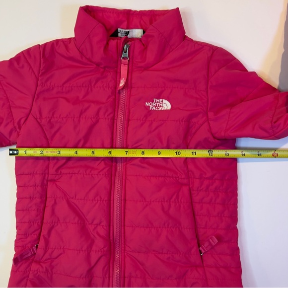 The North Face Girls Pink Toodler Quilted Jacket Size 6/6 - Picture 6 of 12